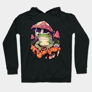 Mushroom Frog Hoodie